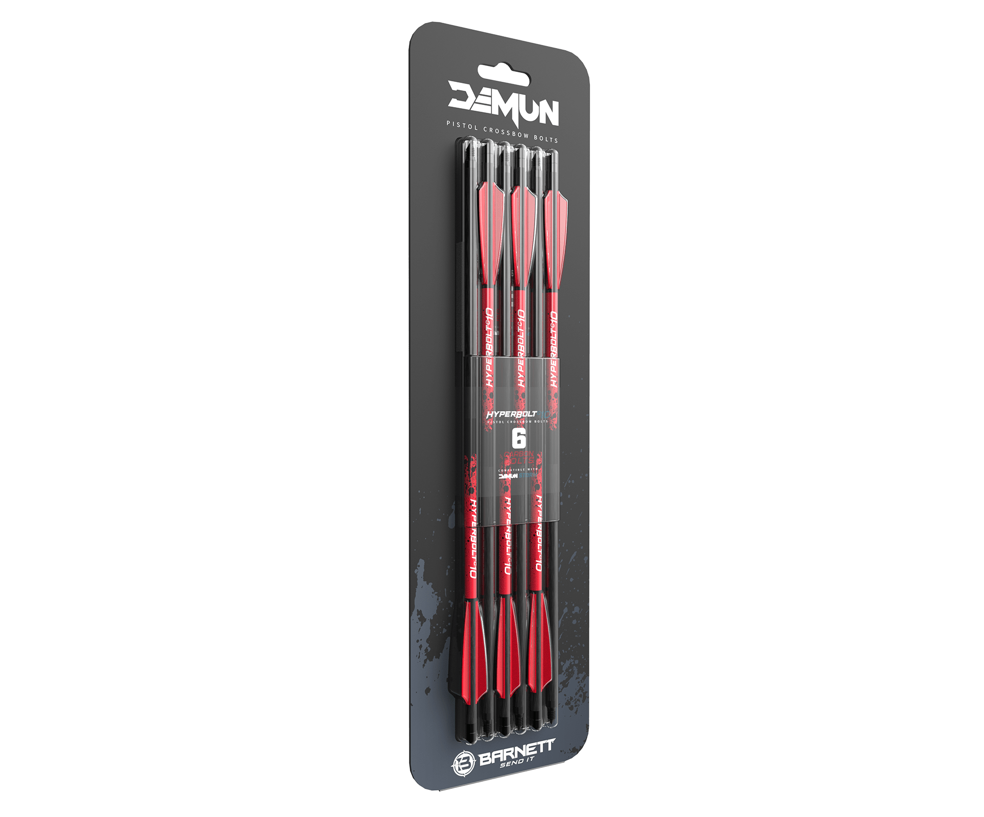 Barnett Hyperbolt C10 Carbonbolzen 10 Zoll 6er Pack