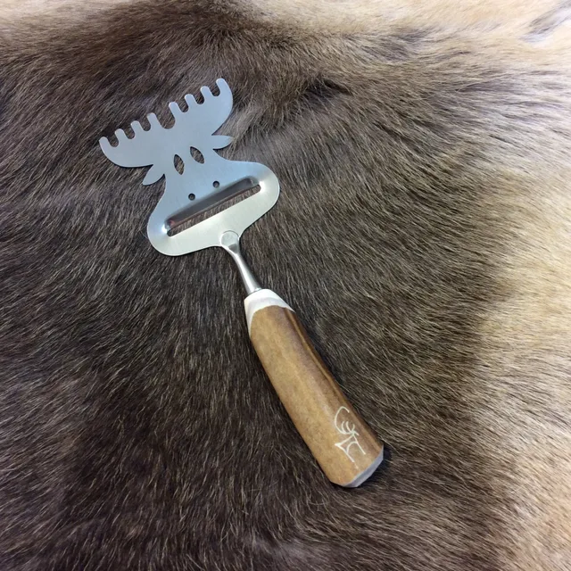 Wood Jewel 40SH Käsehobel Elch Rentierhorn