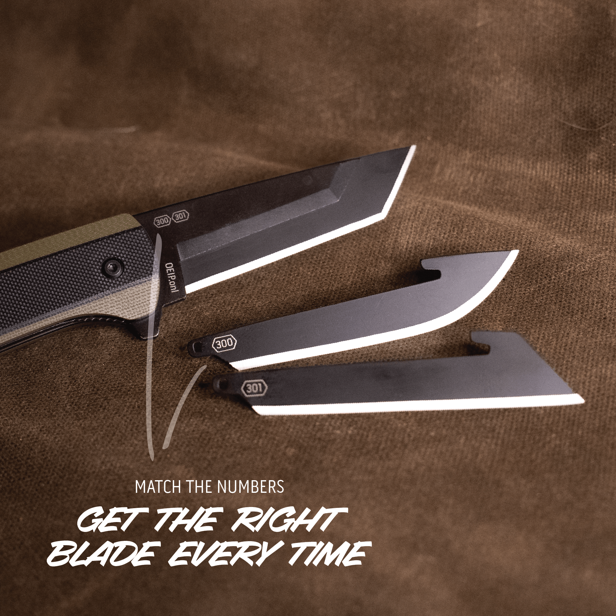 Outdoor Edge Razor VX4 Klappmesser grün G10 4 Klingen