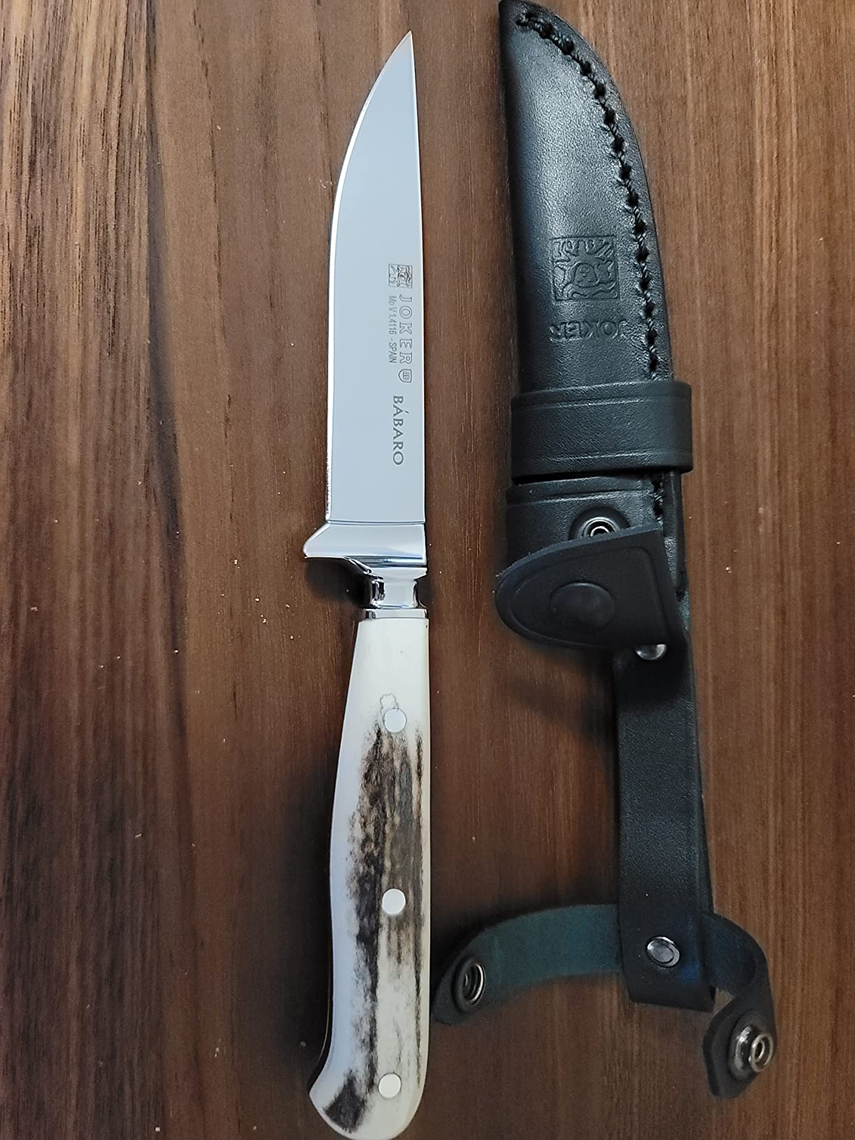 Joker Babara CC26 Jagdmesser Hirschhorn 11 cm