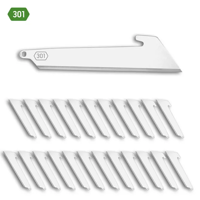Outdoor Edge 301 Ersatzklingen 3 Zoll 24er Pack