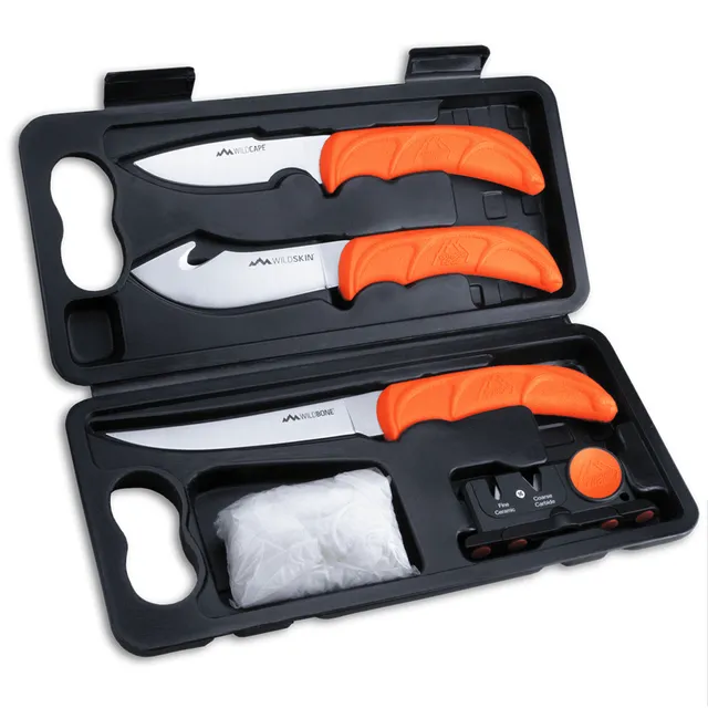 Outdoor Edge Wildlite Aufbrechset 6-teilig Orange