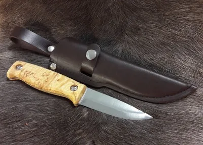 Wood Jewel 23PUK-R Pukari Puukko 9,5 cm rostfrei