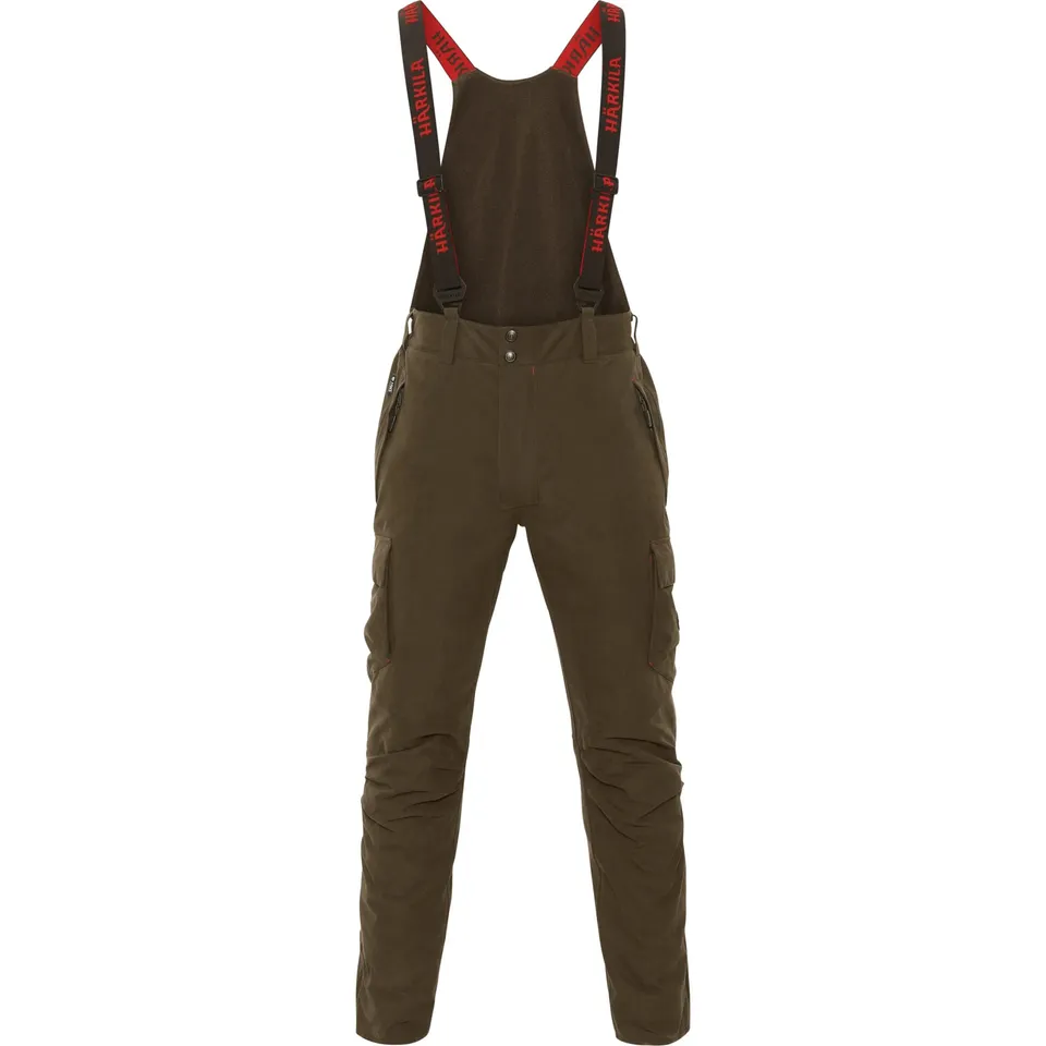 Härkila Driven Hunt HWS Insulated Hose Willow Green C48 isoliert