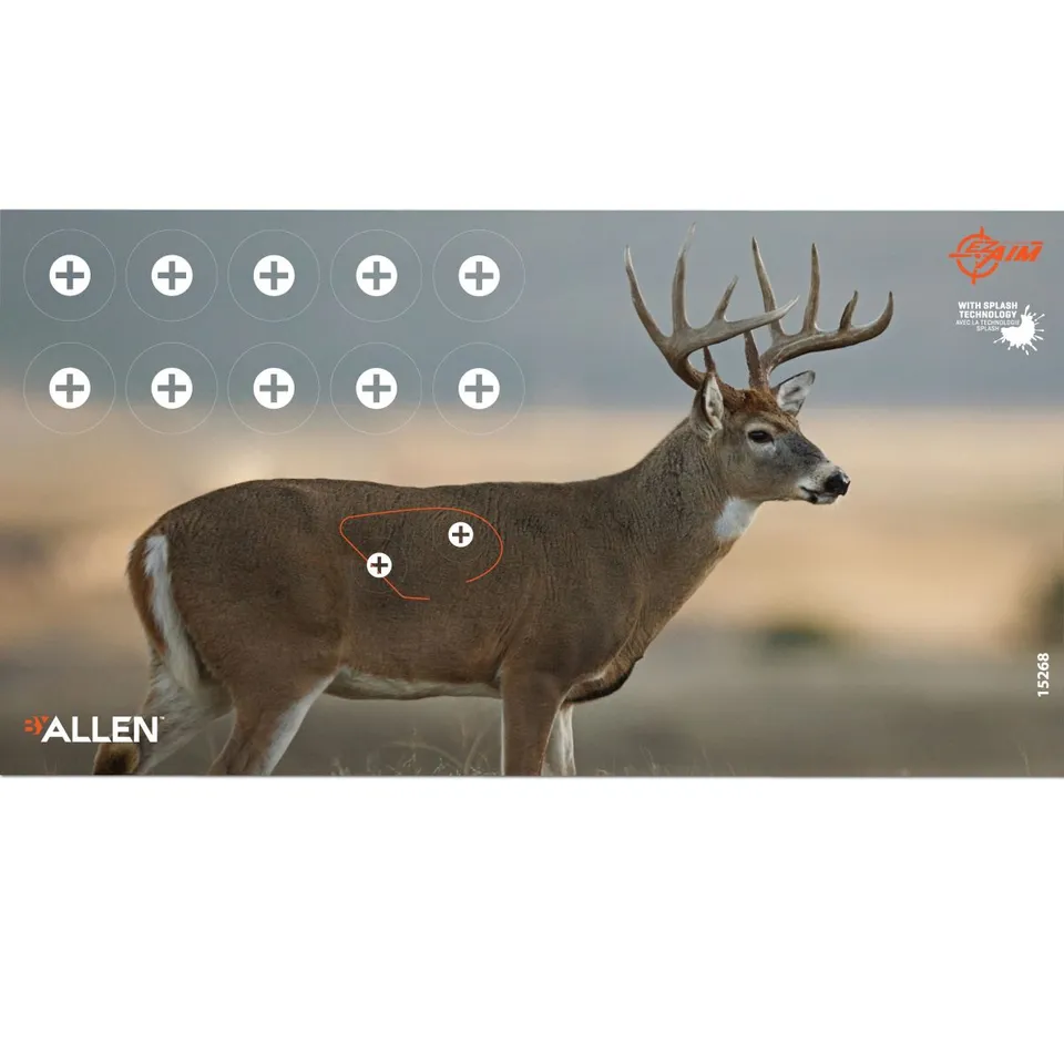 Allen EZ Aim Splash Zielscheiben Weißwedel 3er