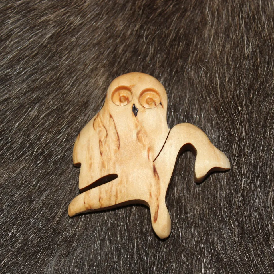 Wood Jewel 28-351 Topfwächter Eule Maserbirke Überkochschutz