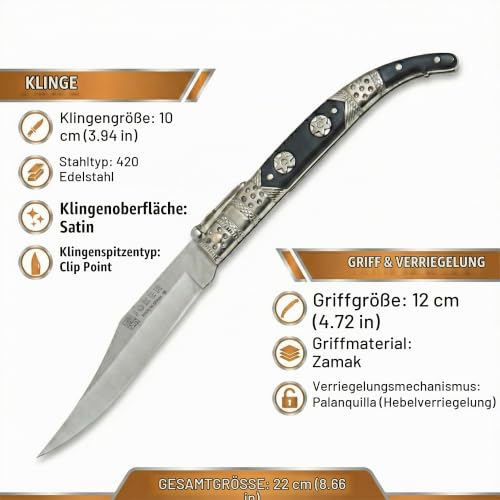 Joker N103A Taschenmesser Zamak 10 cm Klinge