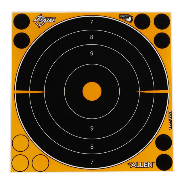 Allen Splash Bullseye Zielscheiben 6er Pack selbstklebend reaktiv