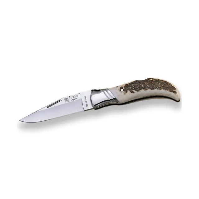Joker Laguiole NC10 Taschenmesser Hirschhorn 9,5 cm
