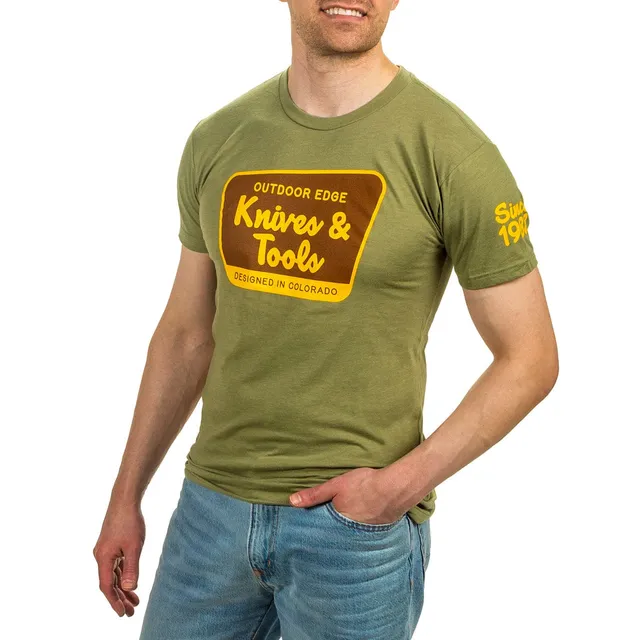 Outdoor Edge National Parks T-Shirt Größe XL Baumwolle