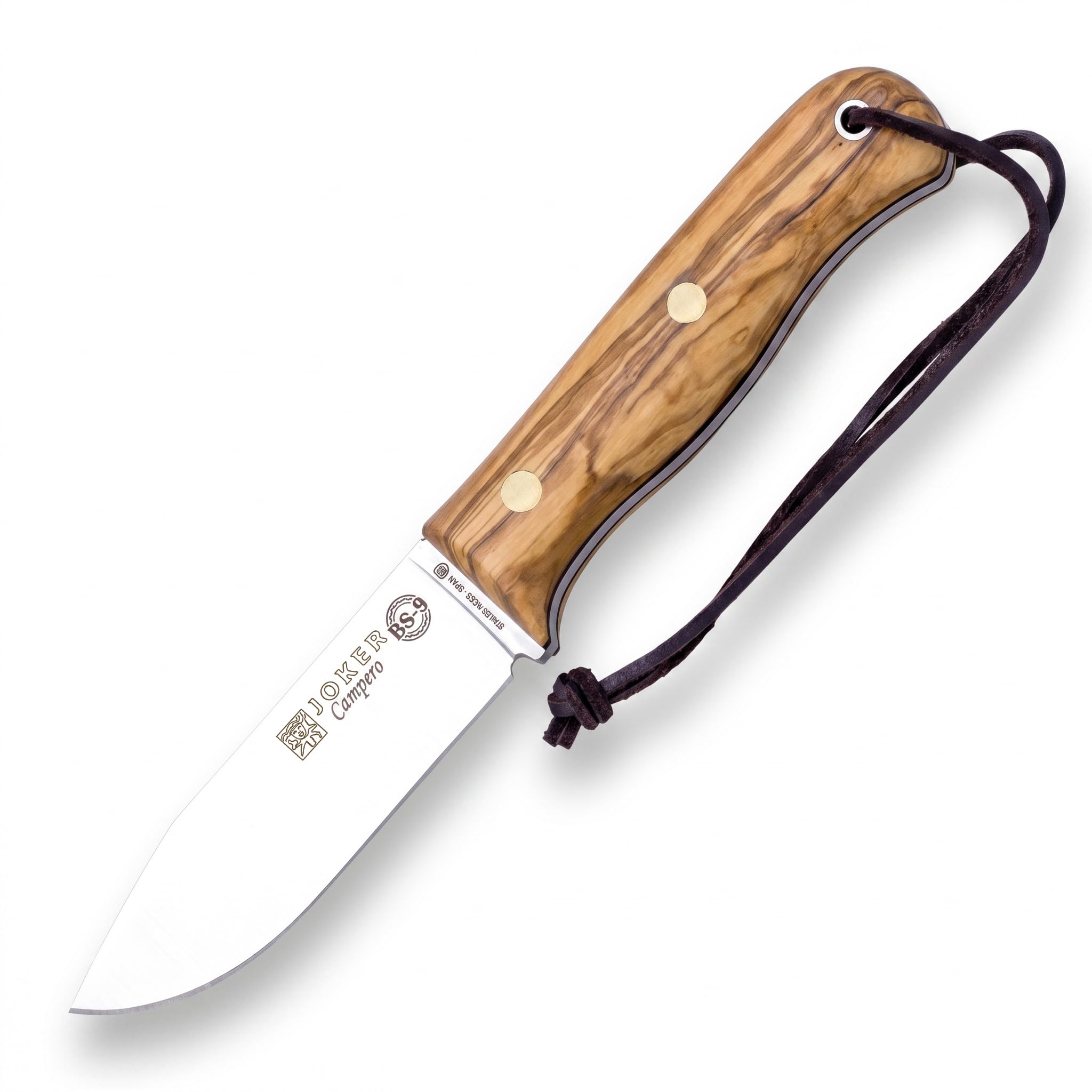 Joker Campero CO112-P Jagdmesser Olivenholz Feuerstahl