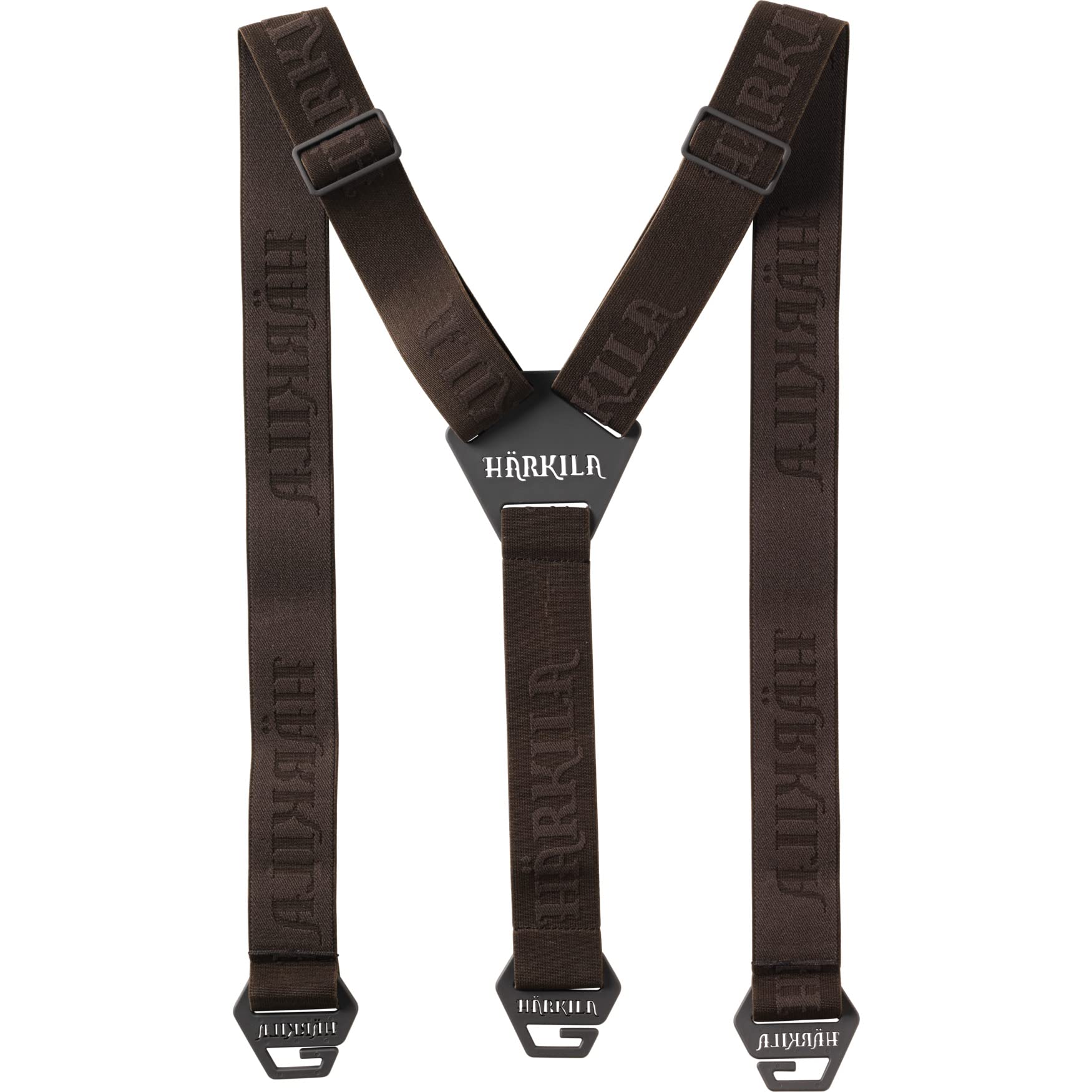 Härkila Tech Hosenträger Shadow Brown/Red