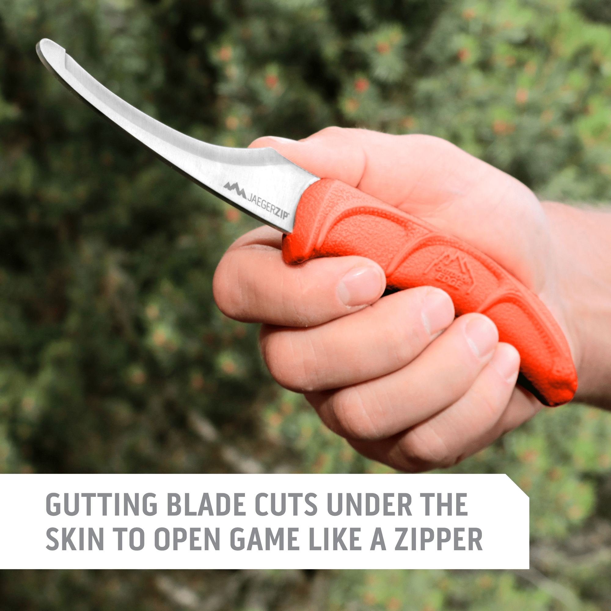 Outdoor Edge Jaeger Pak Aufbrechset 8-teilig orange Edelstahl