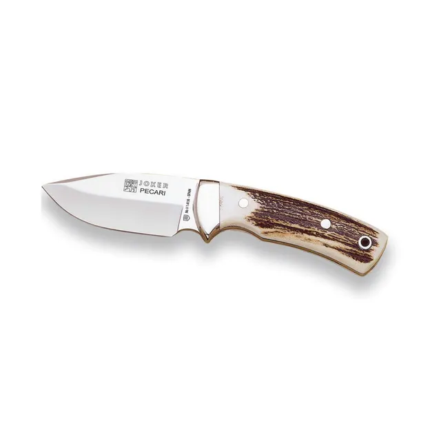 Joker Pecari CC20 Enthäutungsmesser Hirschhorn 8,5 cm