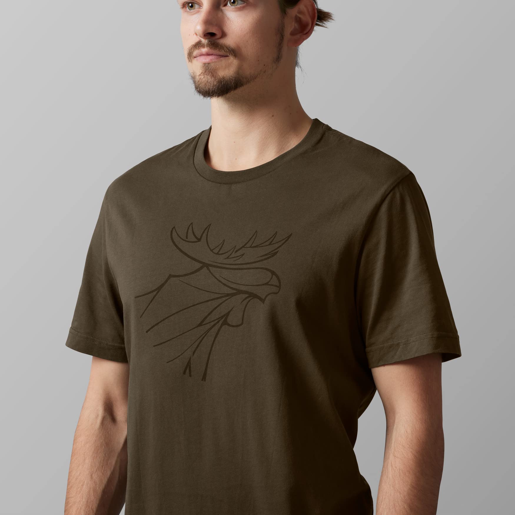 Härkila Essentials Graphic T-Shirt 2er Grün Grau