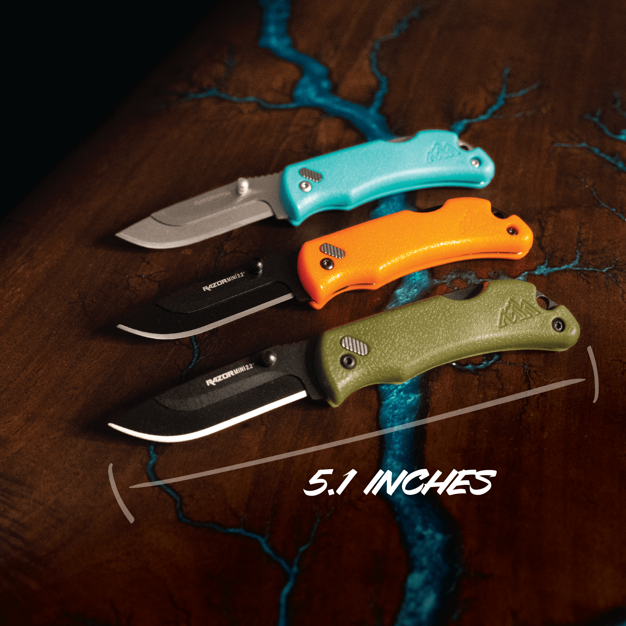 Outdoor Edge RazorMini Klappmesser 5,6 cm Wechselklinge Orange