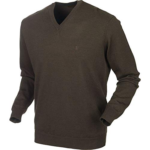 Härkila Glenmore Pullover Herren Merino braun mulesingfrei