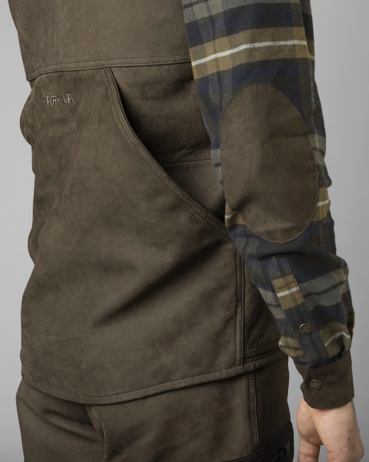 Härkila Pro Hunter Leder Weste 54 braun