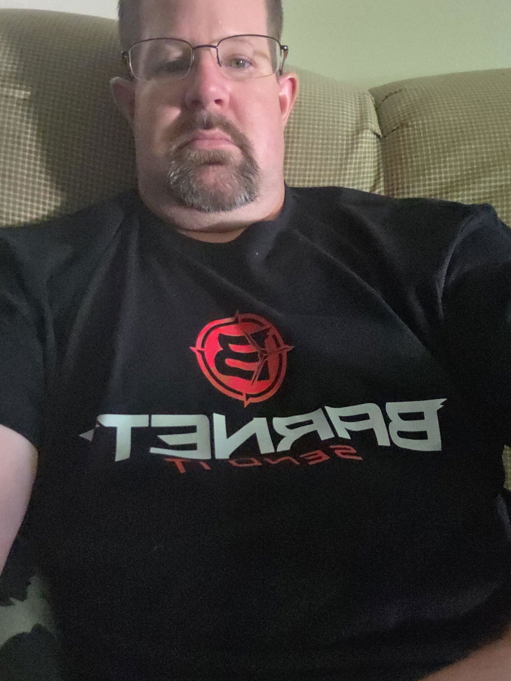 Barnett Send It T-Shirt Baumwollmix mit Logodruck