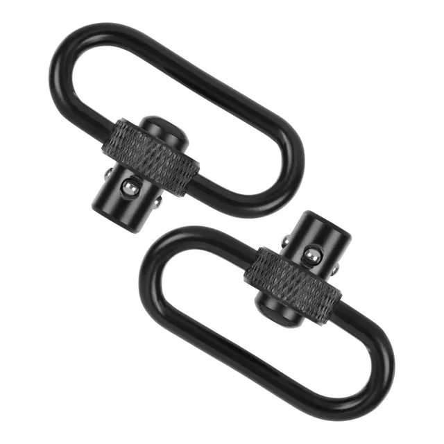 Allen QD Riemenbügel Stahl 32 mm mit Schlaufe Schwarz