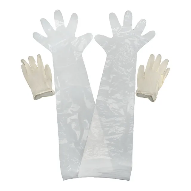 Allen Aufbruchhandschuhe Set 2 Paar Latex lang