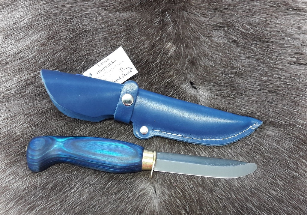 Wood Jewel 23PP Ensi Kindermesser blau 8,5 cm