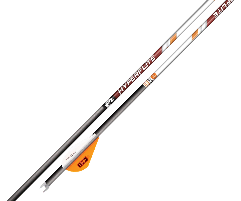 Barnett Hyperflite 22 Zoll Pfeile 3er Pack Orange-Weiß