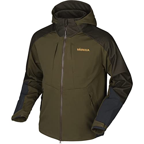 Härkila Mountain Hunter Hybrid Jacke Weidengrün wasserdicht