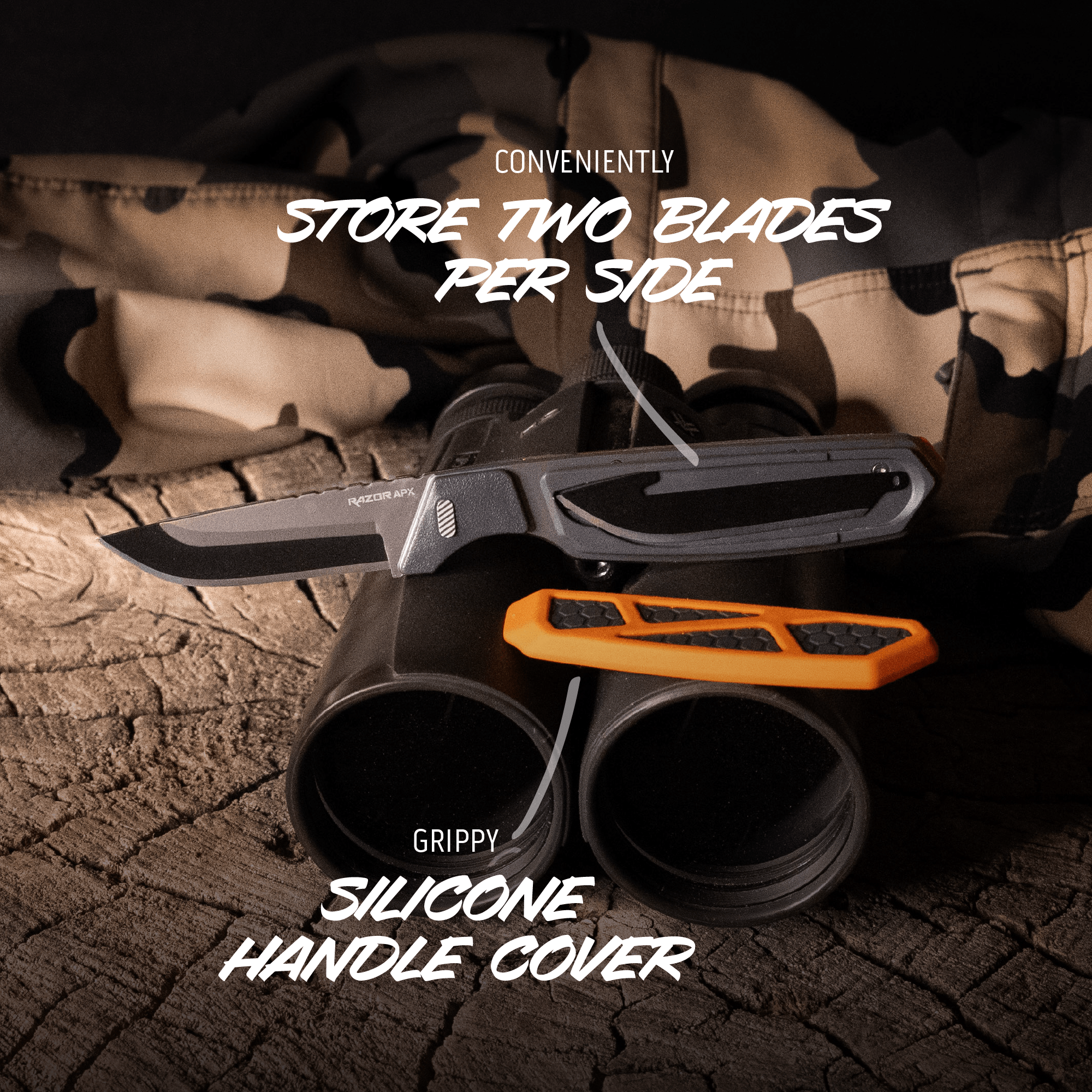 Outdoor Edge Razor APX 2.5 Klappmesser Set 5 Klingen