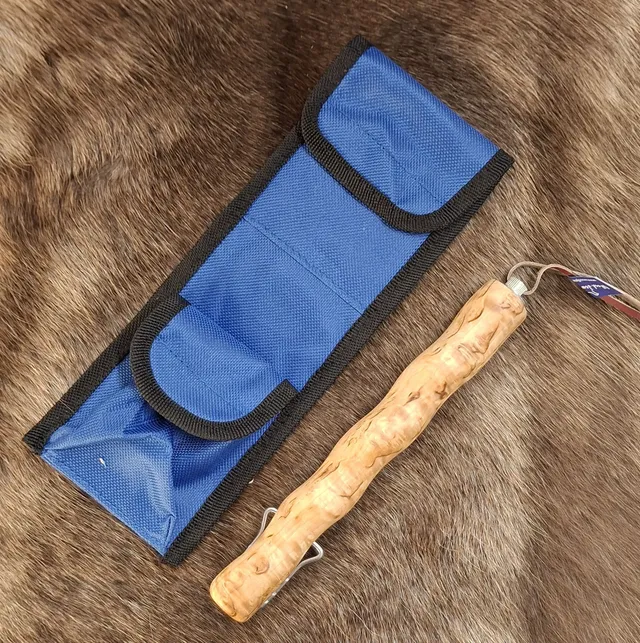 Wood Jewel 55P Grillspiess Teleskop 80 cm Holzgriff
