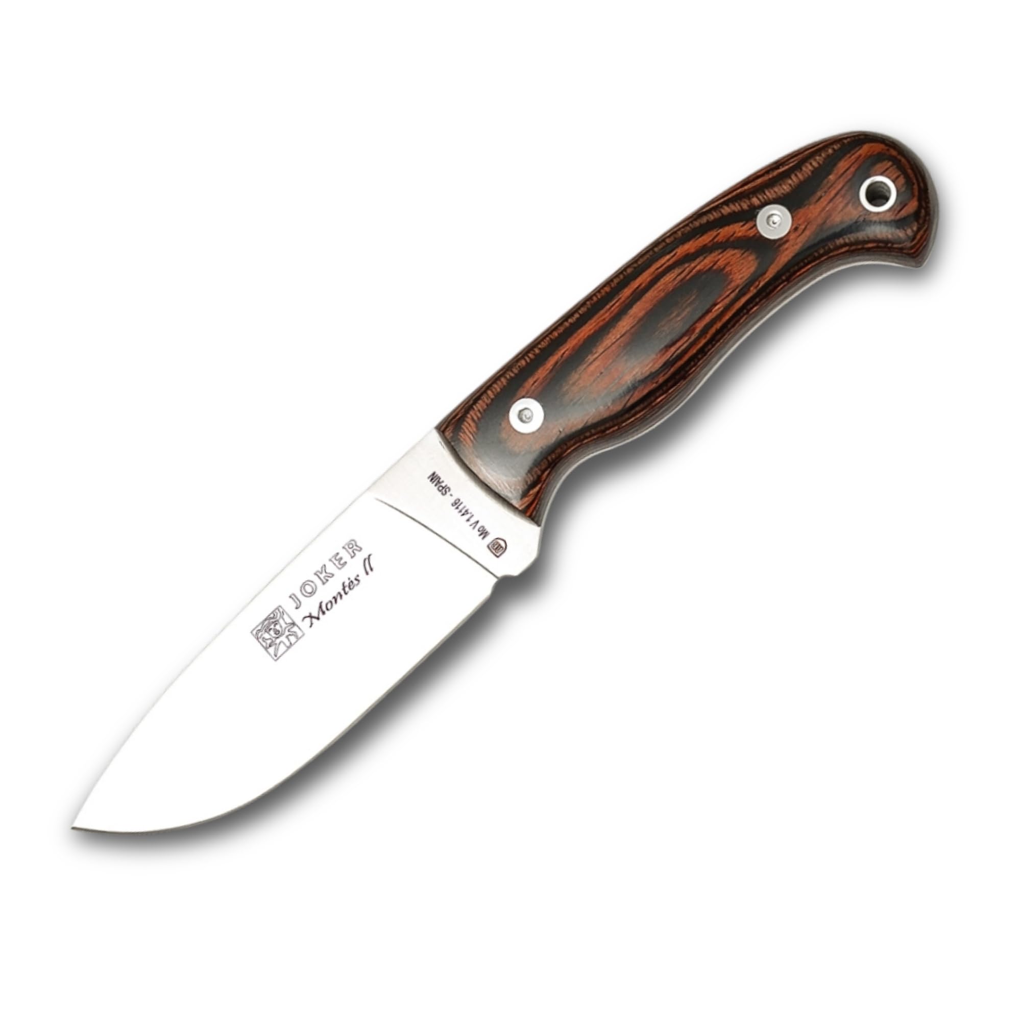 Joker Montés II CR58 Jagdmesser Stamina 11cm Lederscheide