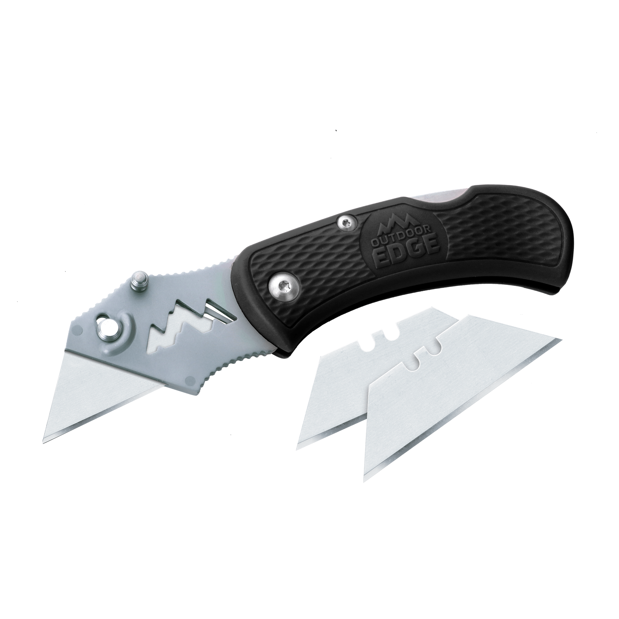 Outdoor Edge B.O.A. Klappmesser Utility schwarz pflegeleicht