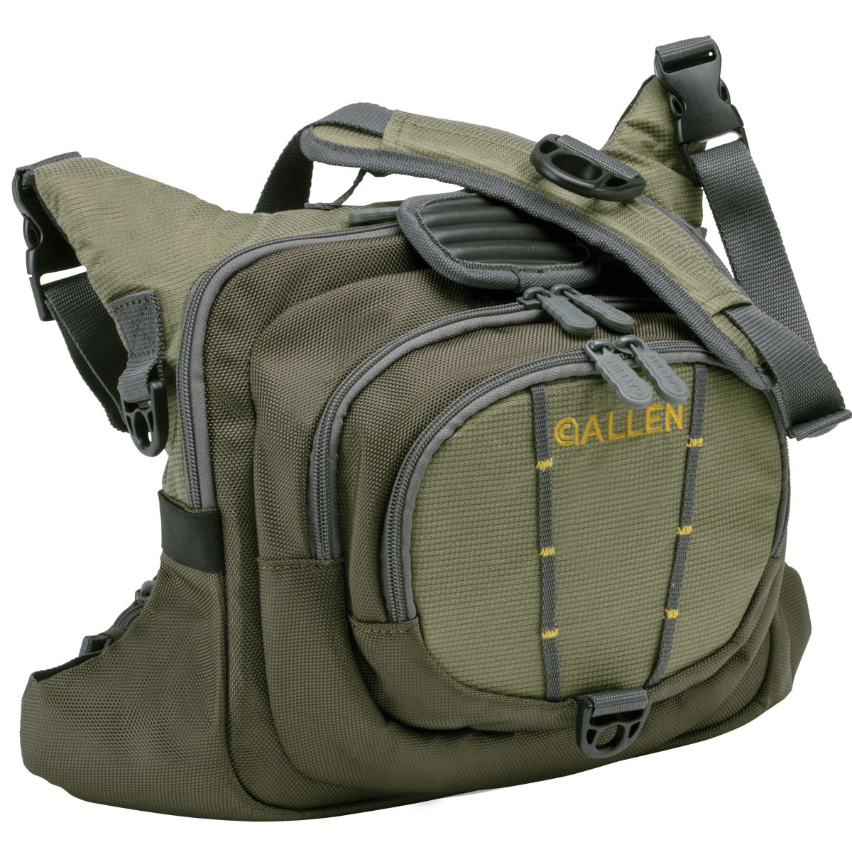 Allen Boulder Creek Brusttasche Fliegenfischen Grün