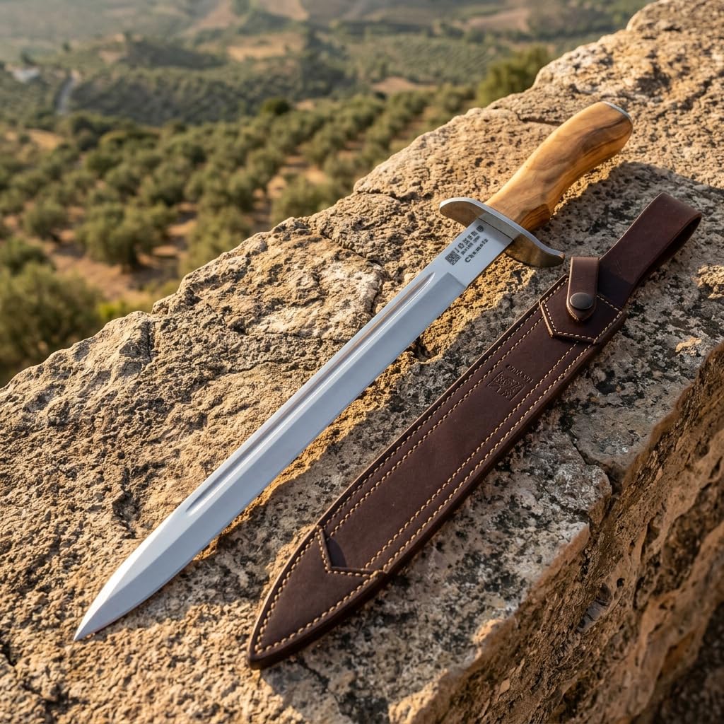 Joker Chamois CO30 Jagdmesser Olivenholz MOVA 33 cm