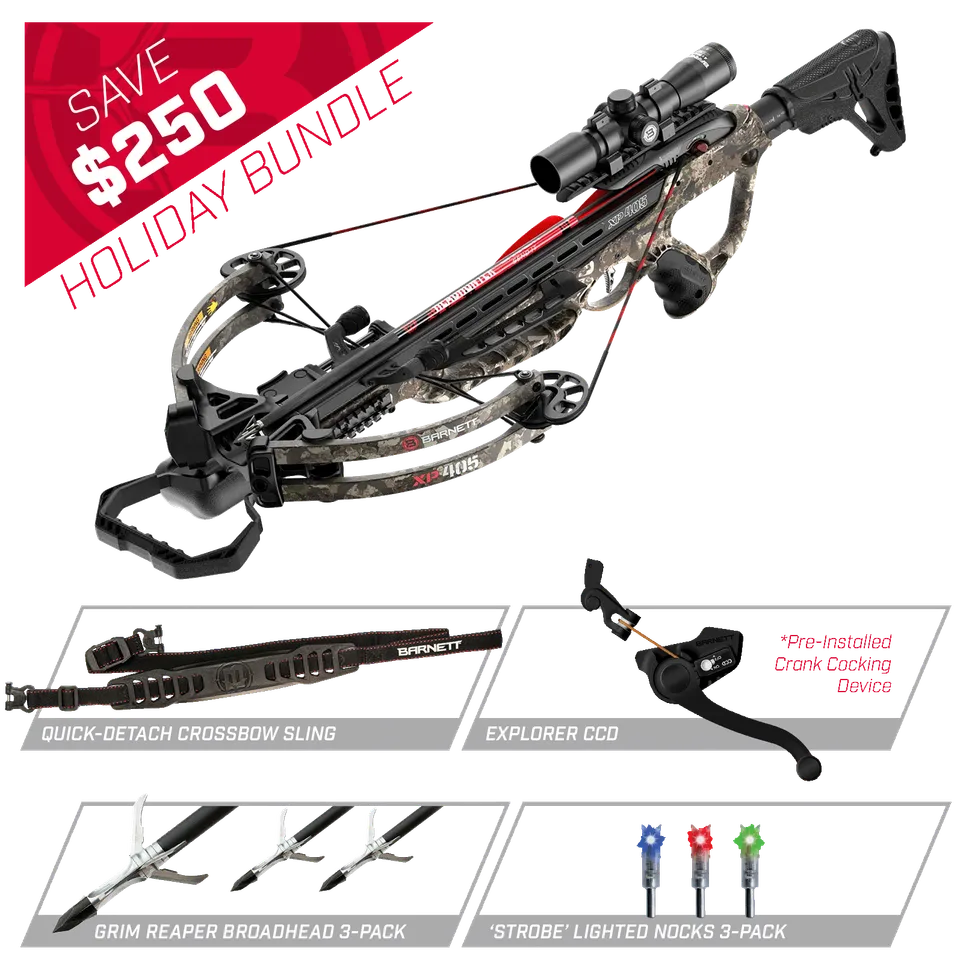 Barnett XP405 Holiday Bundle Armbrust Set