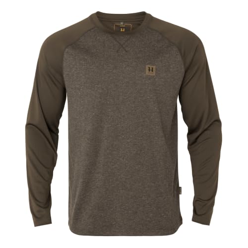Härkila Kodiak CleverWool Langarmshirt XL Grün Merino