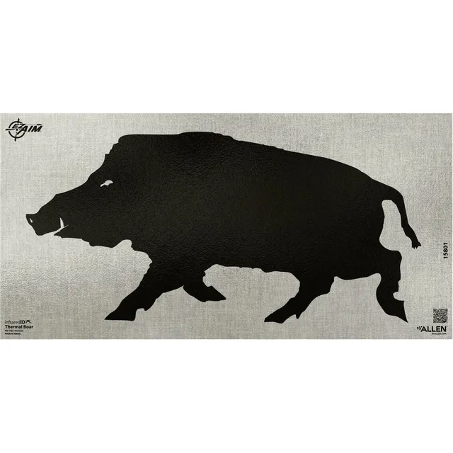 Allen EZ Aim Thermal ID Boar Zielscheibe 61x30 cm Grau