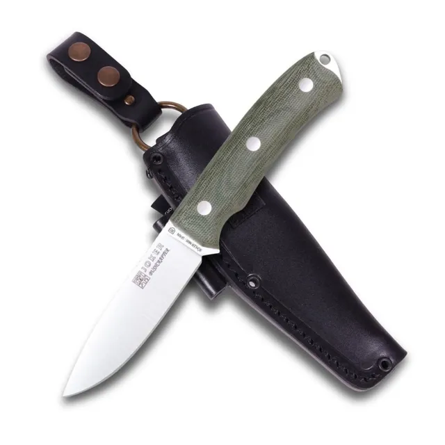 Joker Bushcrafter CV120 Bushcraftmesser Micarta 10,5cm