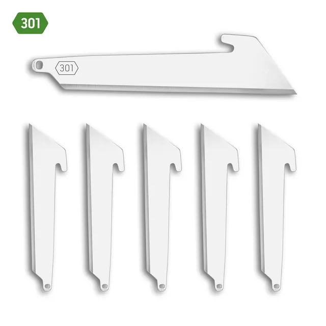 Outdoor Edge 301 Ersatzklingen 7,6 cm Utility 6er scharf