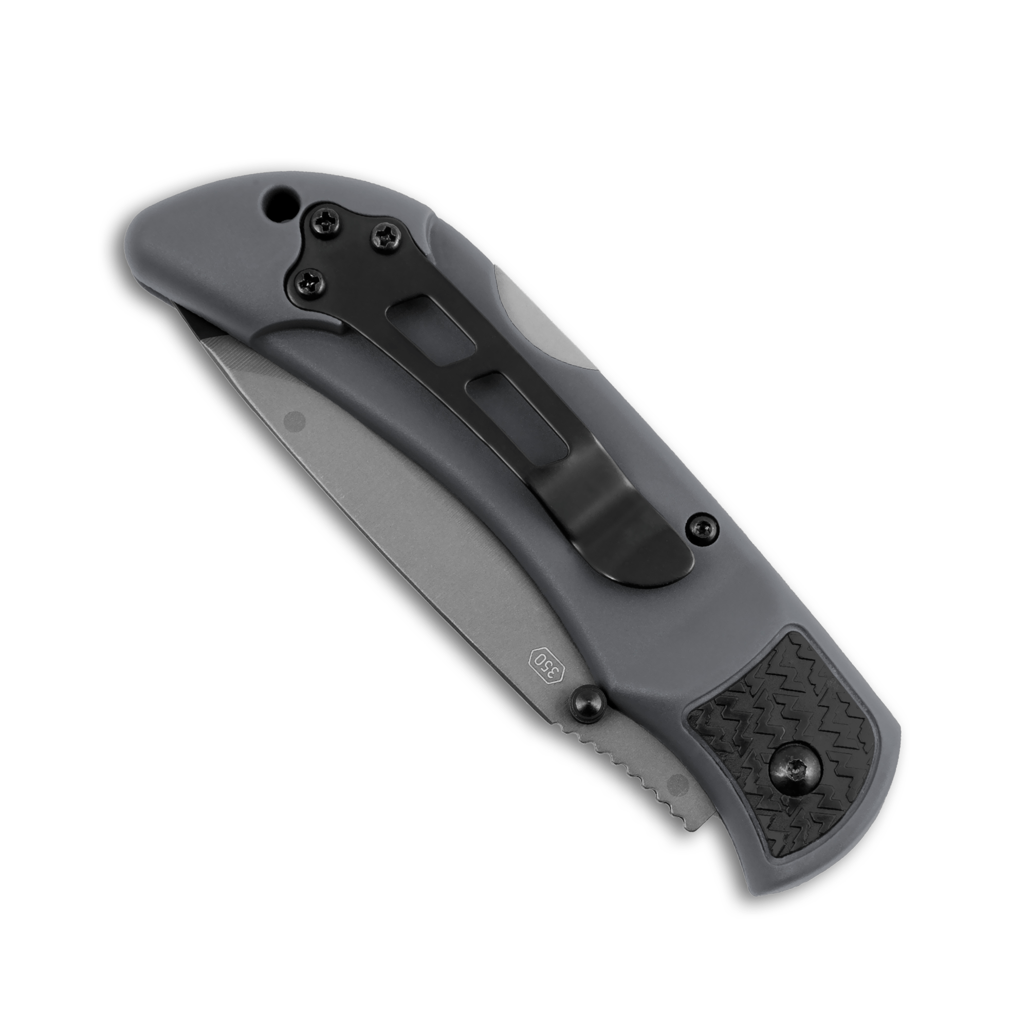 Outdoor Edge Razor EDC Obsidian Klappmesser schwarz 3,5 Zoll 12 Klingen