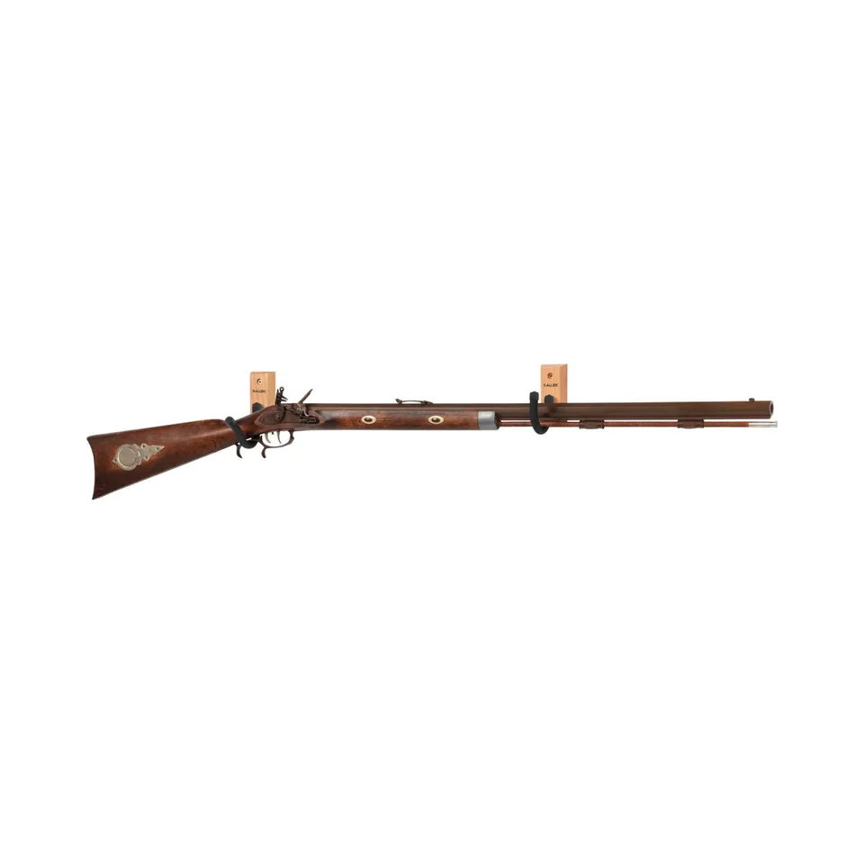 Allen Defender Wandhaken 2er-Set schwarz mit Holzplatte
