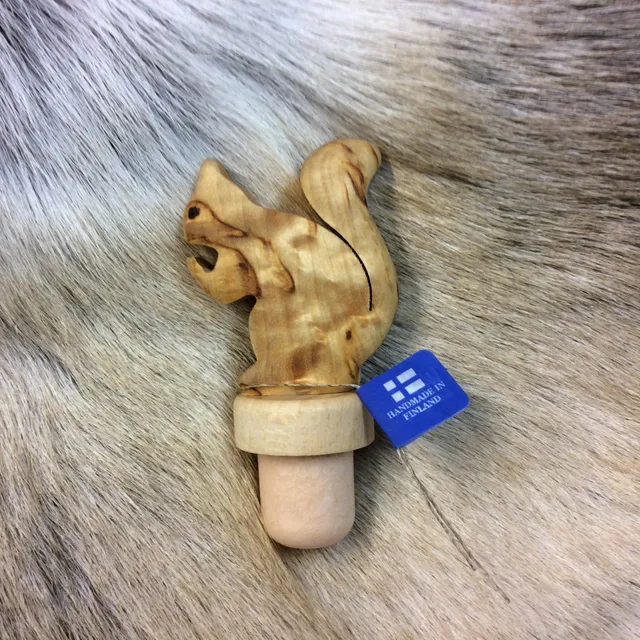 Wood Jewel 2341 Flaschenverschluss Eichhörnchen Birke
