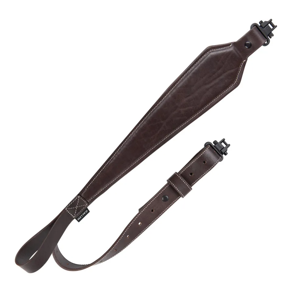 Allen Heritage Gewehrriemen Leder mahagoni dunkel