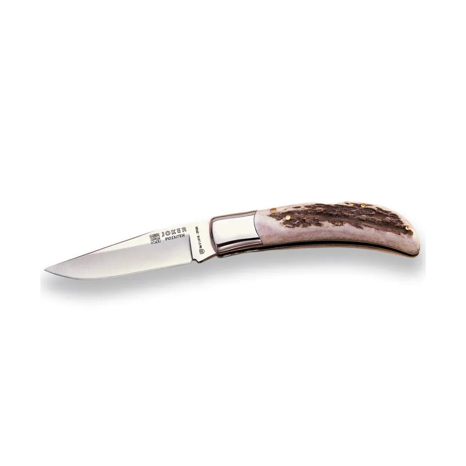 Joker Pointer NC06 Taschenmesser Hirschhorn 9 cm