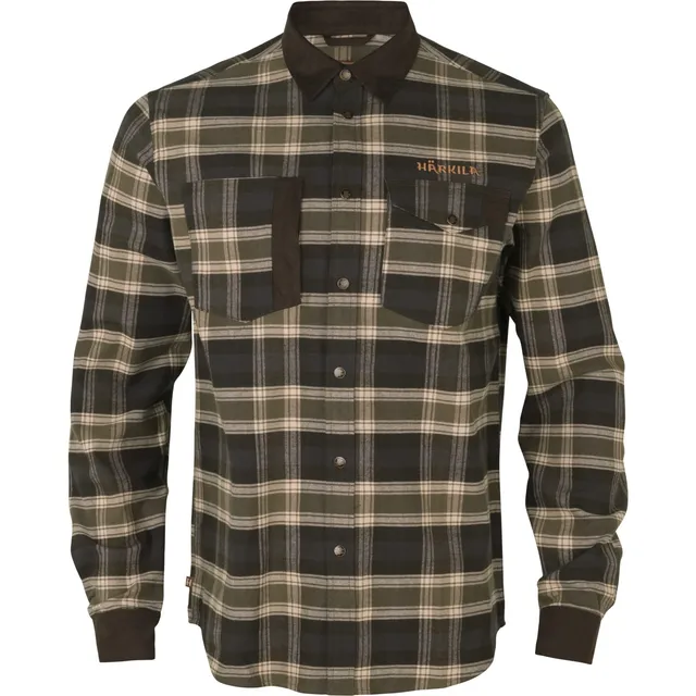Härkila Aivak L/S Flanellhemd Check kariert dehnbar