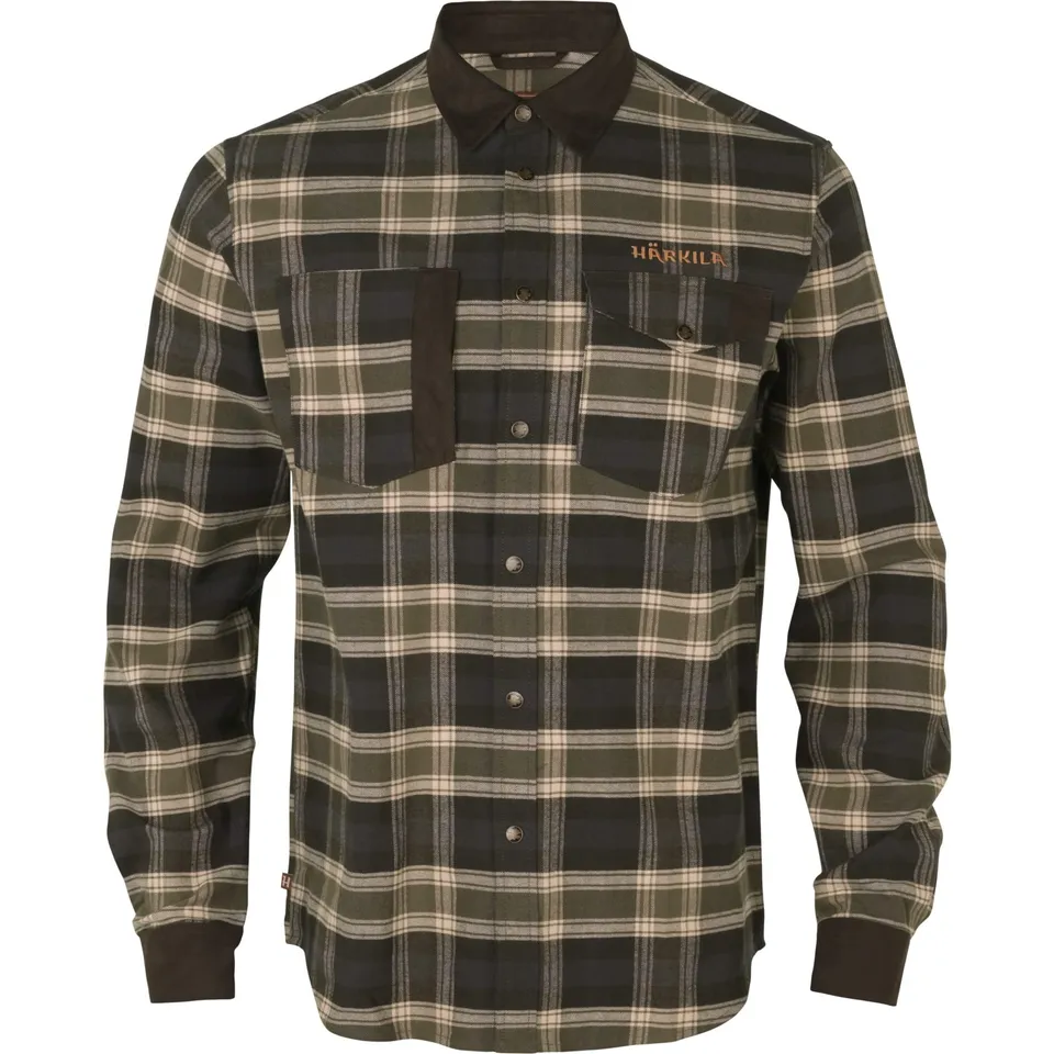 Härkila Aivak L/S Flanellhemd Check kariert dehnbar