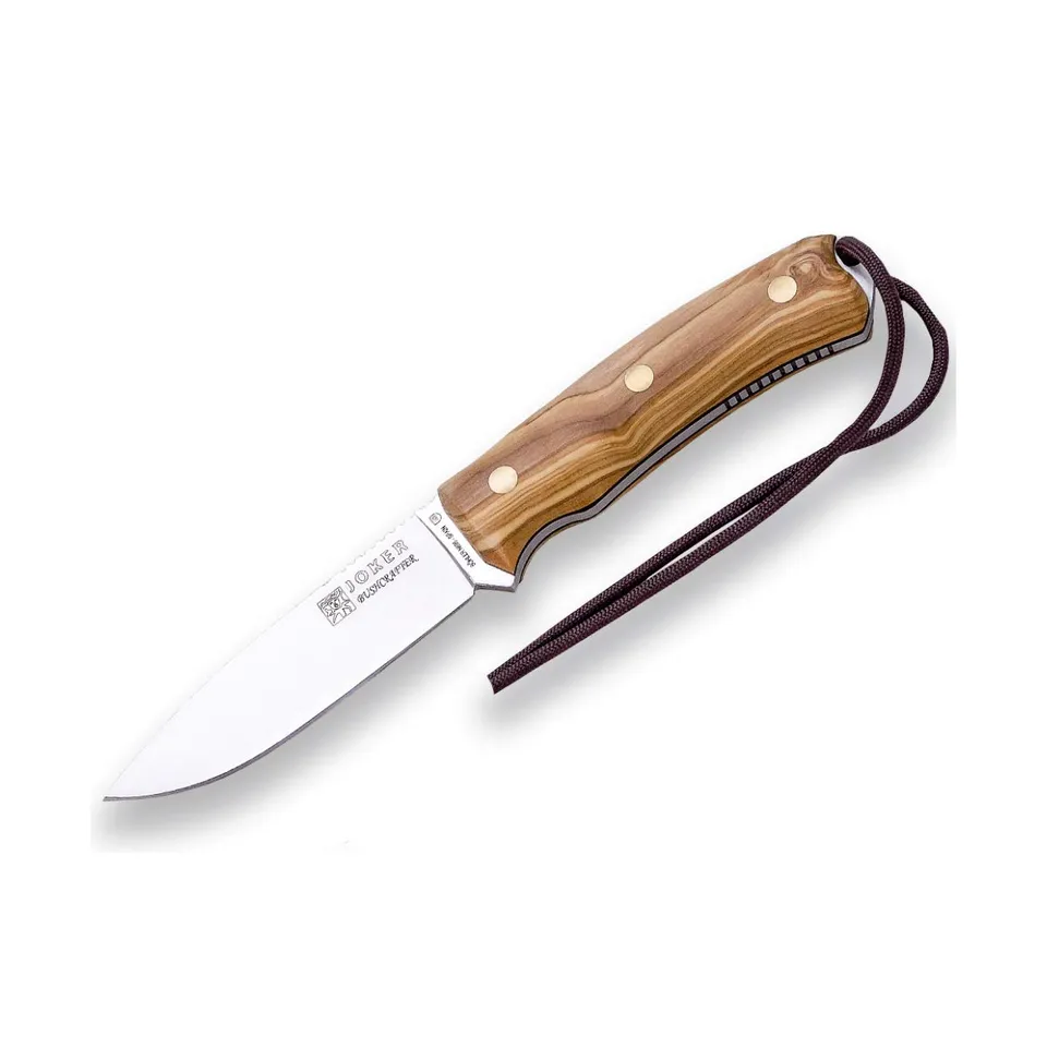 Joker Bushcrafter CO120 Jagdmesser Olivenholz 10,5 cm