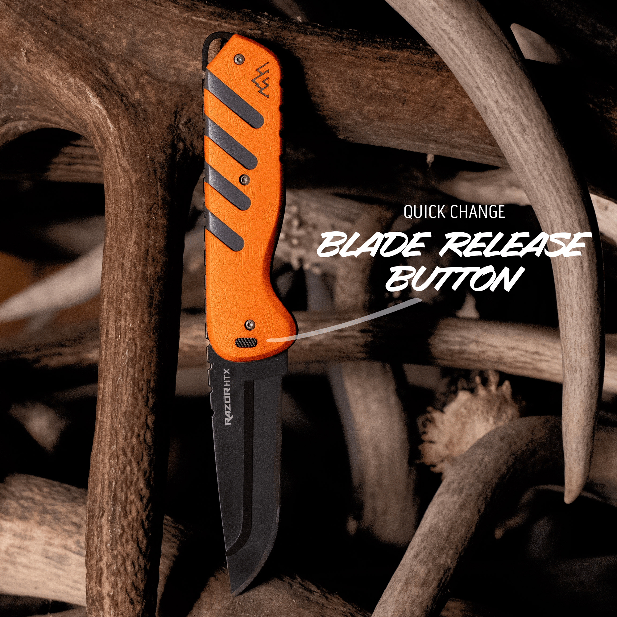 Outdoor Edge Razor HTX Fixed Wechselklingenmesser schwarz