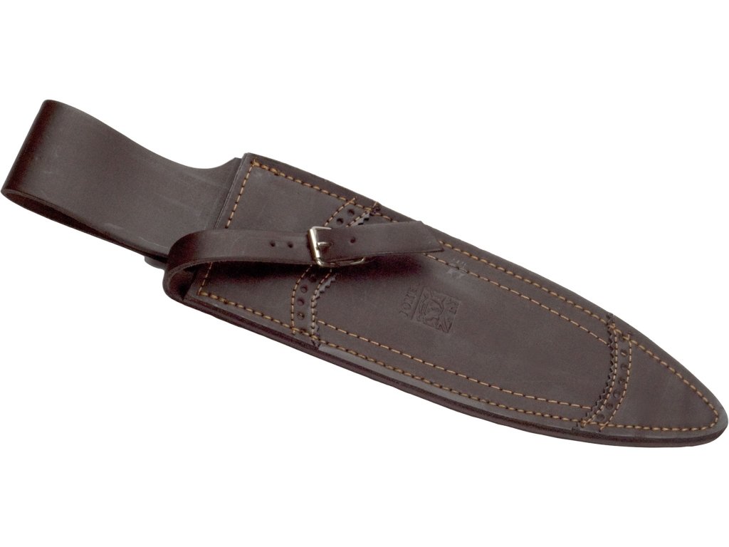 Joker Bisonte CC44 Jagdmesser Hirschhorn 25,5 cm Leder