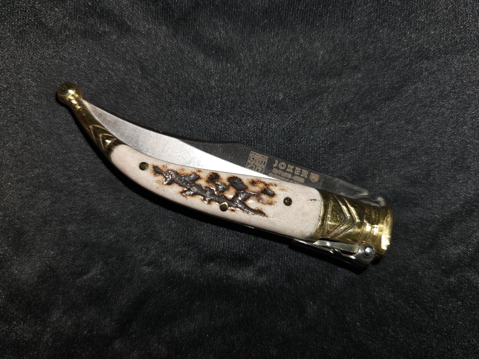 Joker Sevillana NC02 Taschenmesser Hirschhorn 7,5 cm